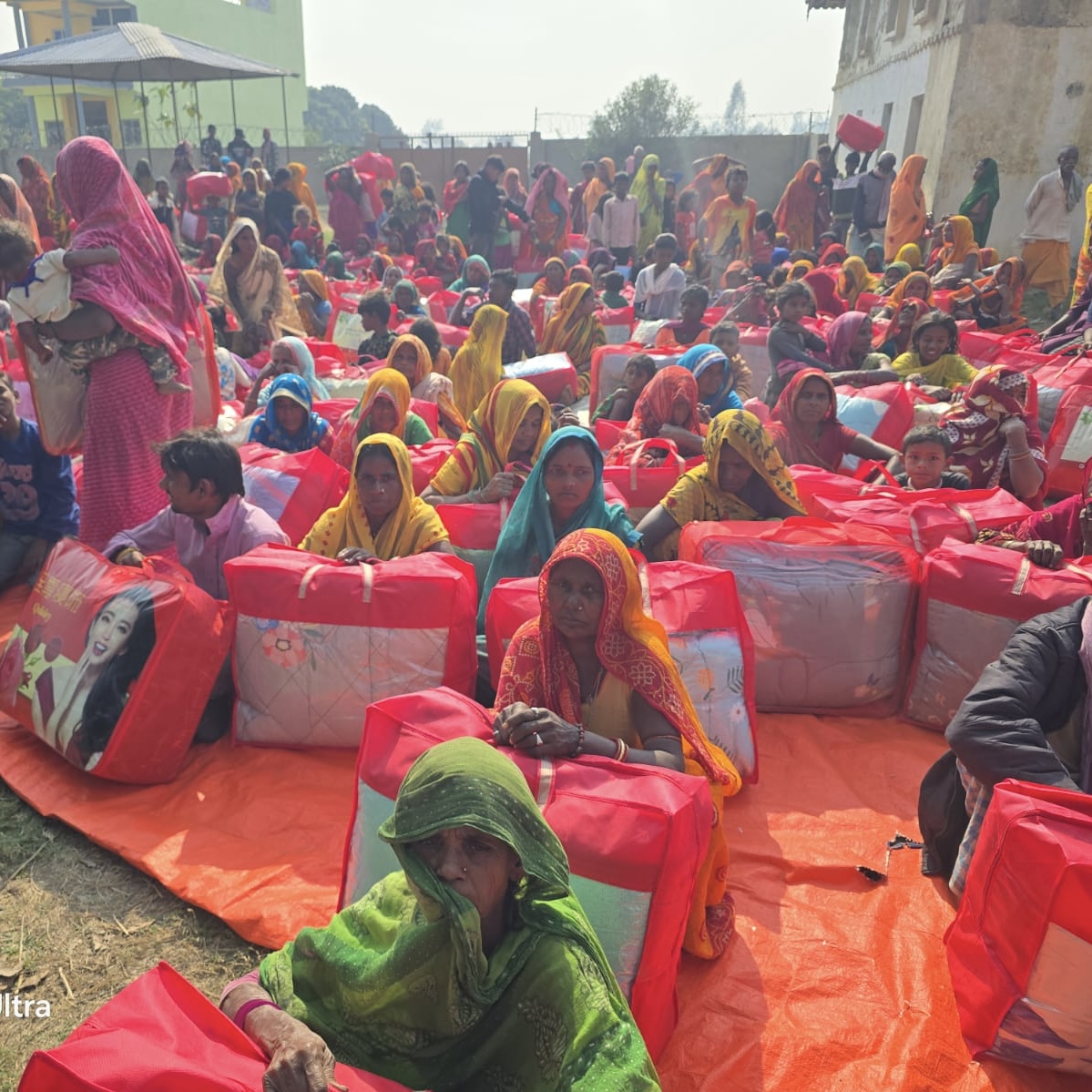 Om Foundation distributes 350 blankets to underprivileged families in Mahottari